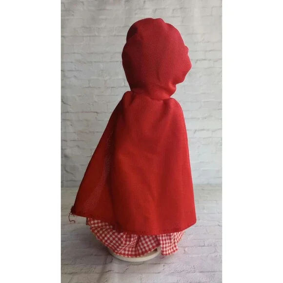 Retro Fairytale Little Red Riding Hood Doll | Collectible Nostalgic Gift Idea - Picture 2 of 3